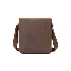 Bolsa Ombro Masculina Com Zíper Crossbody