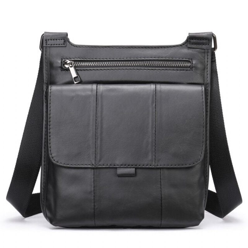 Bolsa Ombro Masculina Com Zíper E Mensageiro Crossbody