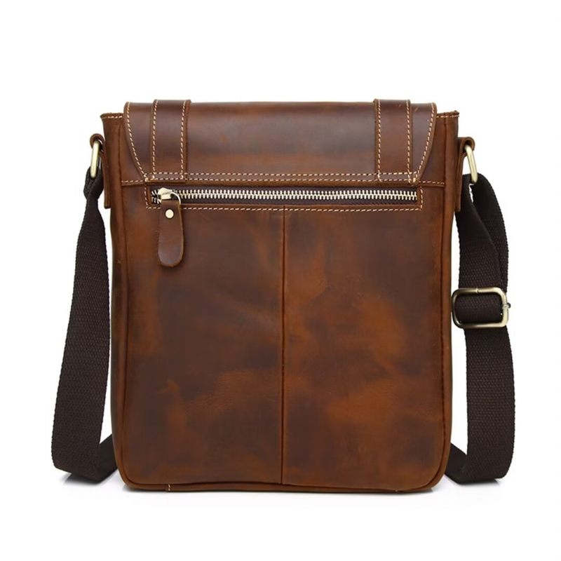 Bolsa Ombro Masculina Couro Imperial - Café