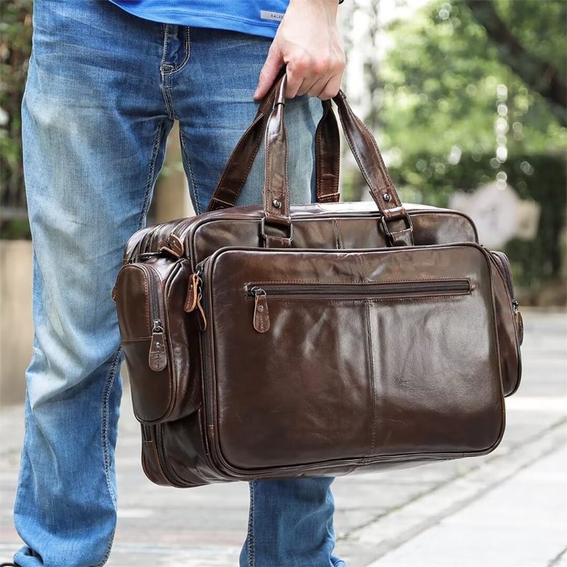 Bolsa Ombro Masculina Couro Metropolitan Maverick - Café