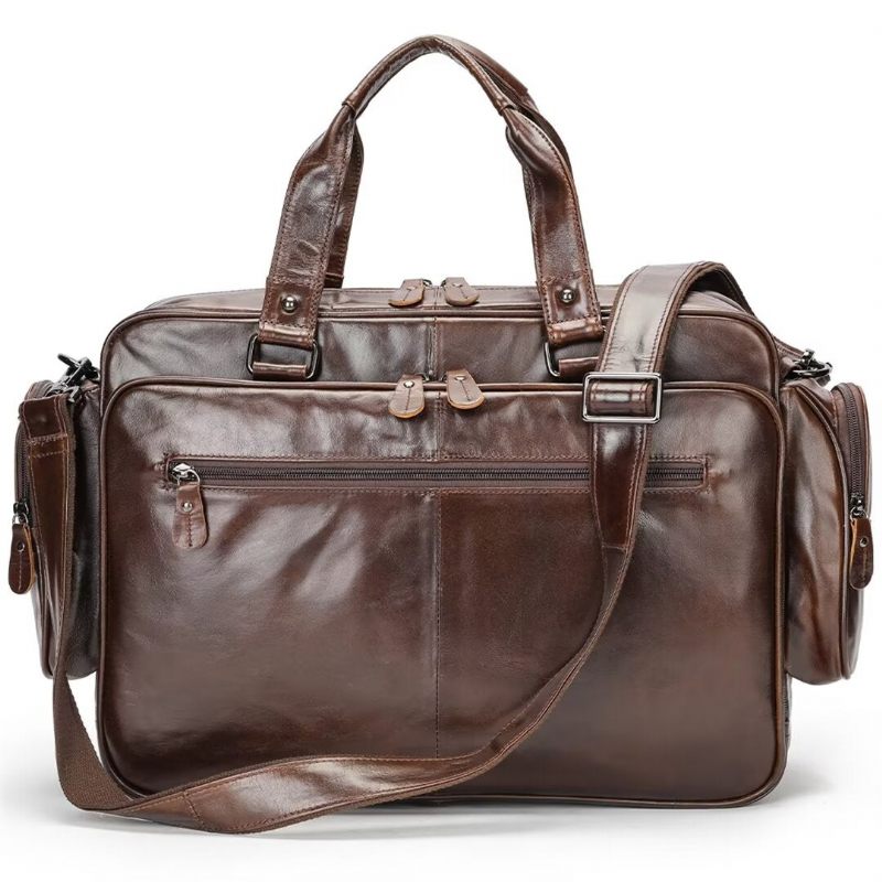 Bolsa Ombro Masculina Couro Metropolitan Maverick - Café