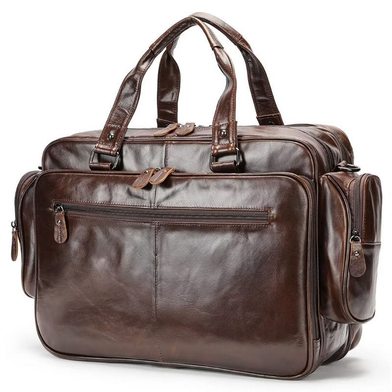 Bolsa Ombro Masculina Couro Metropolitan Maverick - Café