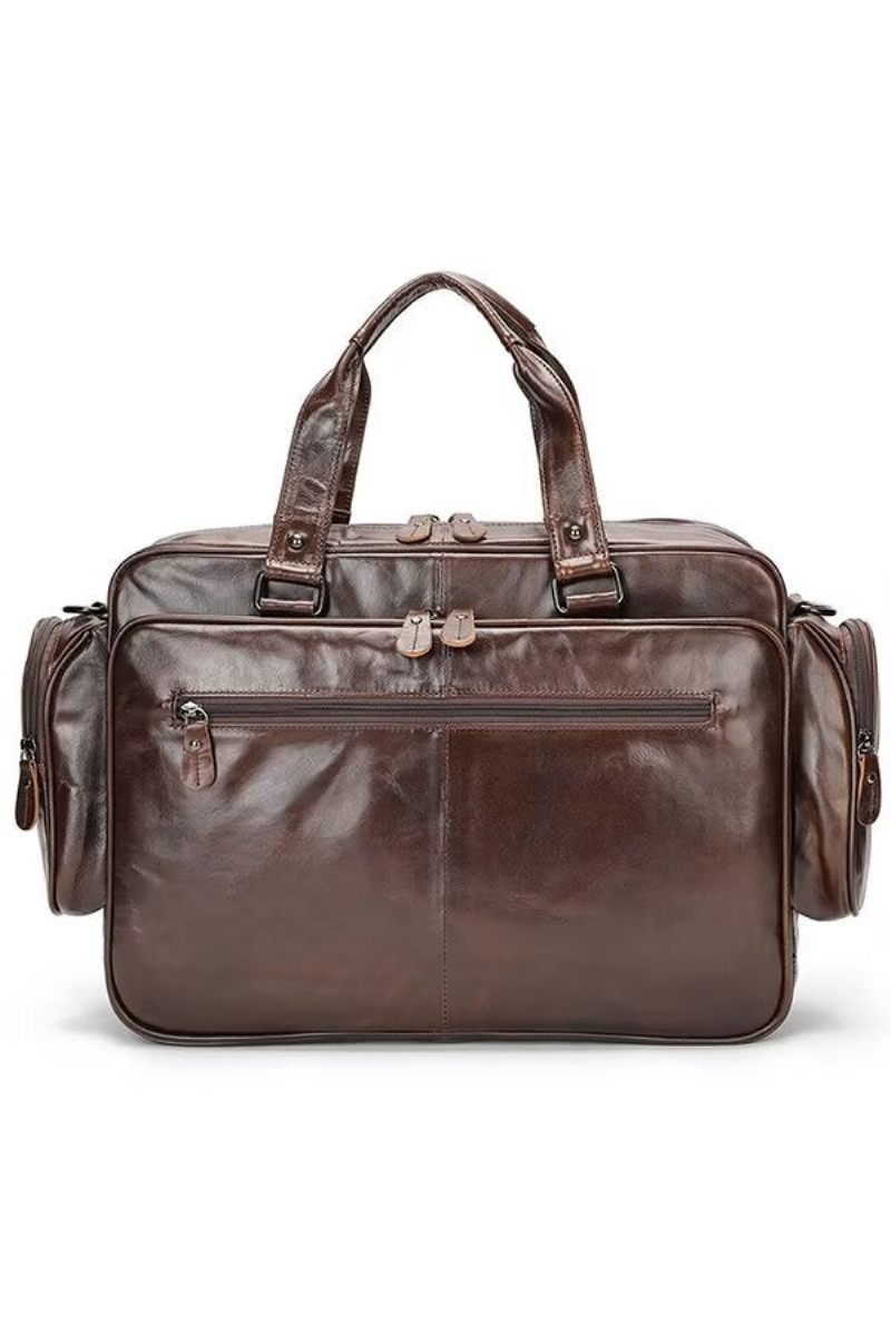 Bolsa Ombro Masculina Couro Metropolitan Maverick - Café