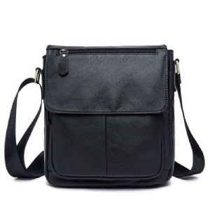 Bolsa Ombro Masculina Crossbody Couro