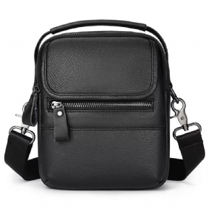 Bolsa Ombro Masculina Elegante Couro Frontier