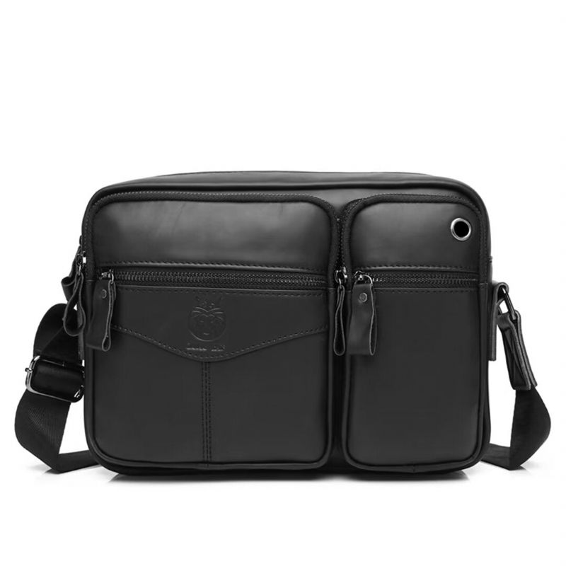 Bolsa Ombro Masculina Elegante Couro Voyager