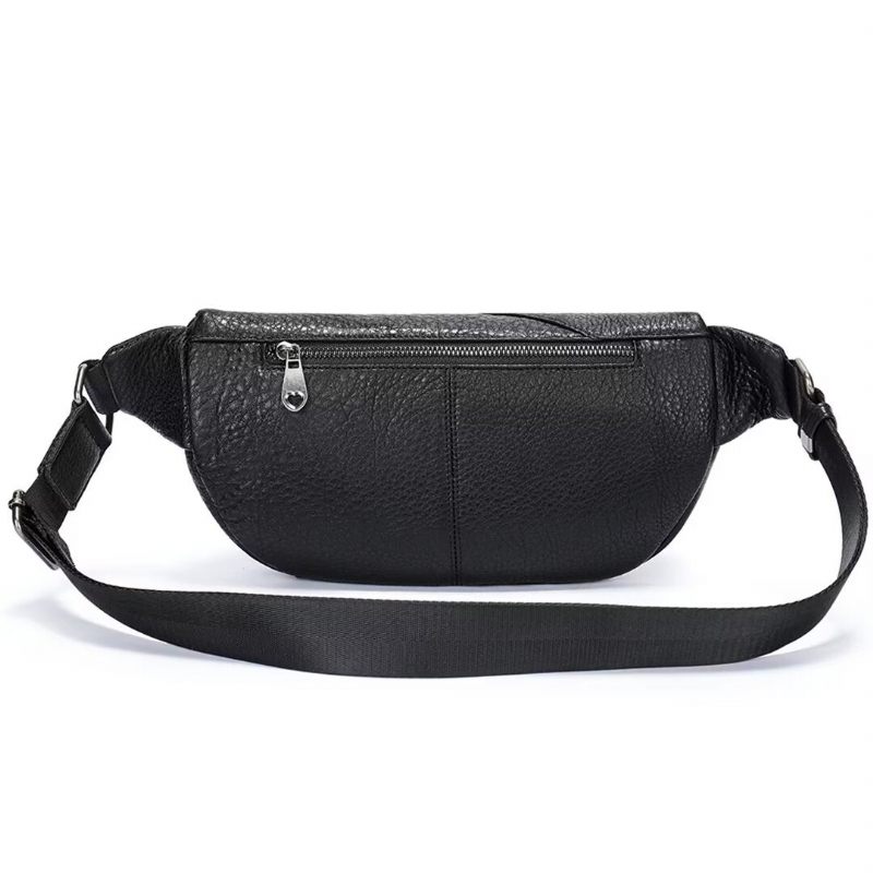 Bolsa Ombro Masculina Elite Explorer Couro - Preto