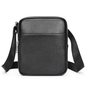 Bolsa Ombro Masculina Pinnacle Prestige Couro Jacaré