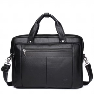 Bolsa Ombro Masculina Quadrada Couro Soberano