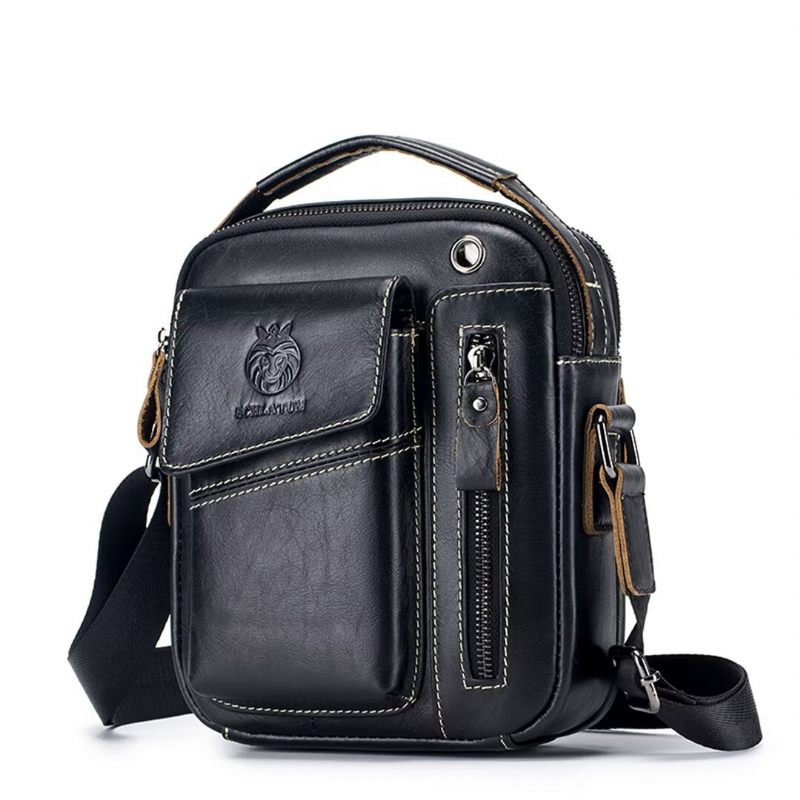 Bolsa Ombro Masculina Regal Urbanite Couro - Preto