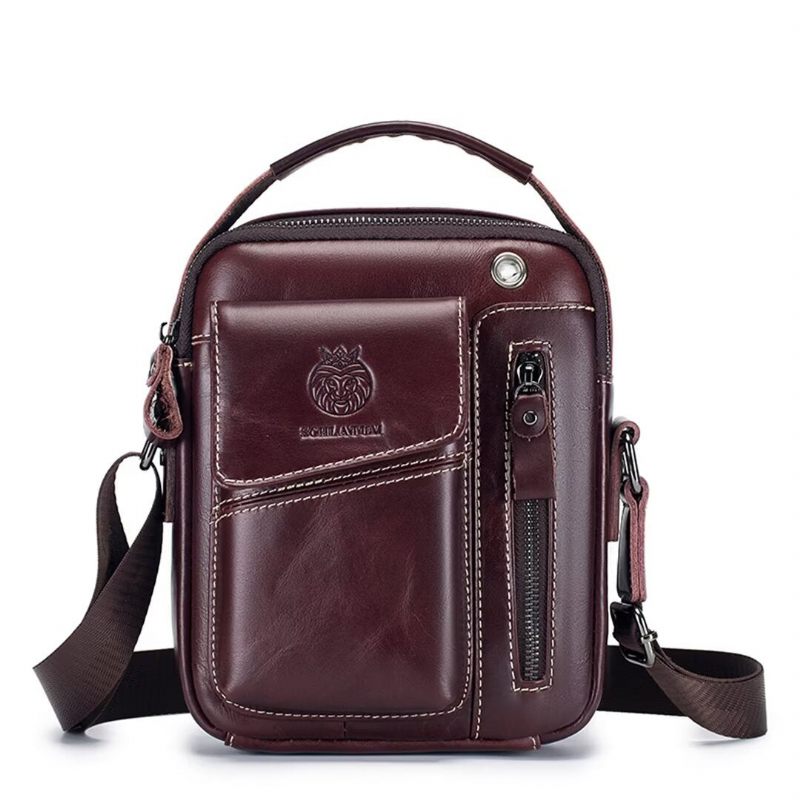 Bolsa Ombro Masculina Regal Urbanite Couro - Preto