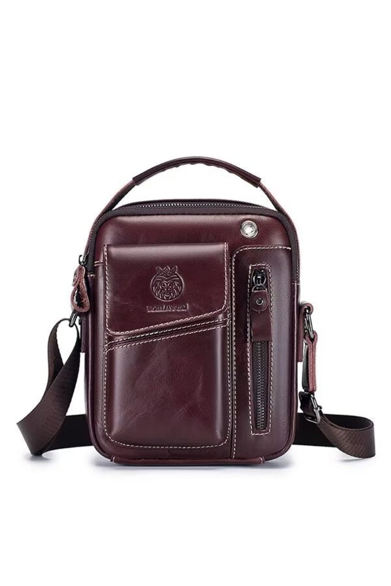 Bolsa Ombro Masculina Regal Urbanite Couro - Preto