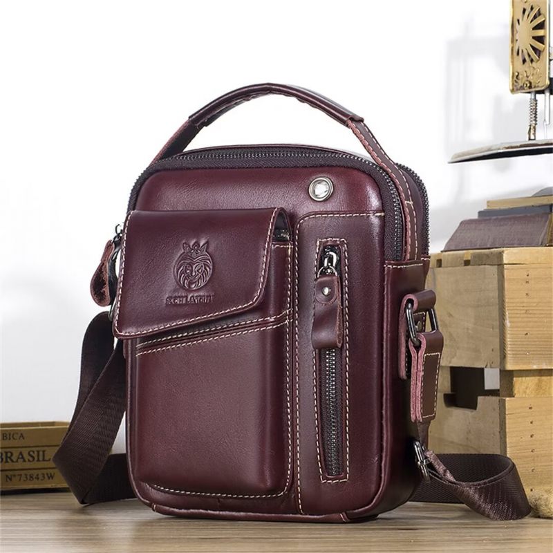 Bolsa Ombro Masculina Regal Urbanite Couro - Preto