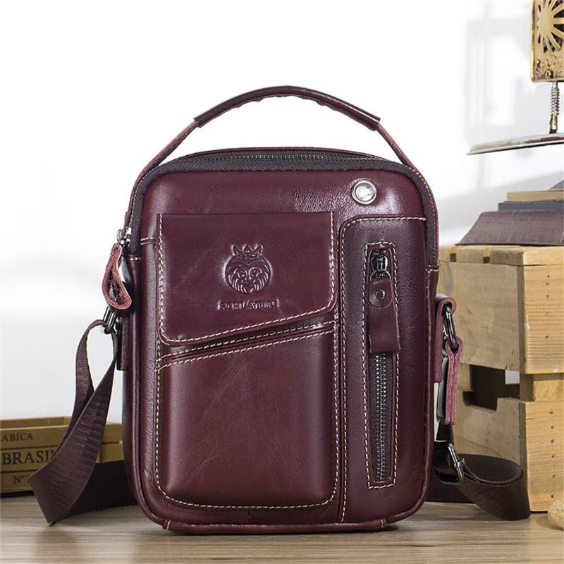 Bolsa Ombro Masculina Regal Urbanite Couro - Preto