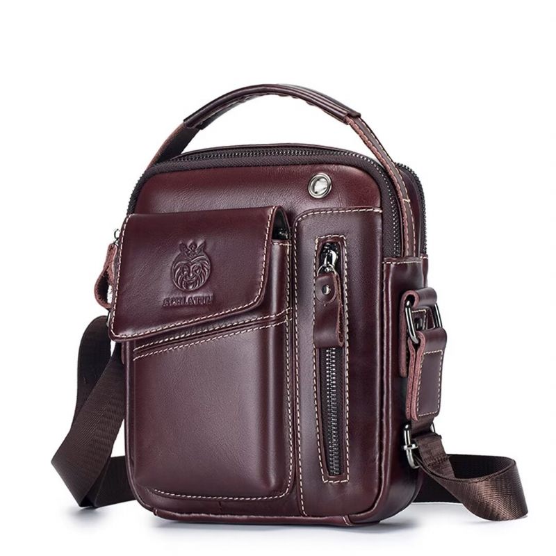 Bolsa Ombro Masculina Regal Urbanite Couro - Preto