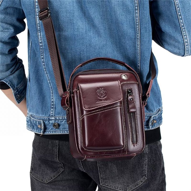 Bolsa Ombro Masculina Regal Urbanite Couro - Preto