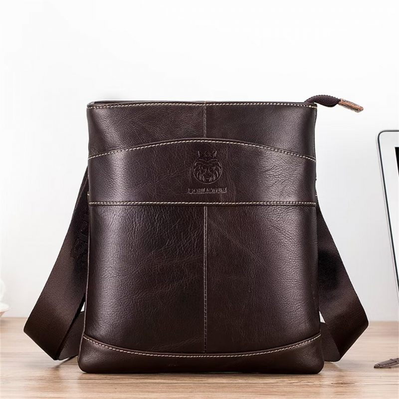 Bolsa Ombro Masculina Royal Roadster Couro - Preto