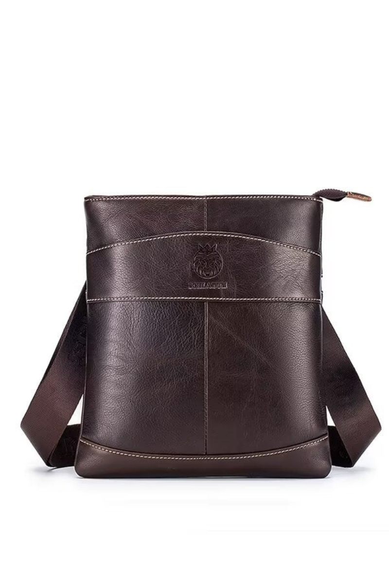 Bolsa Ombro Masculina Royal Roadster Couro - Preto