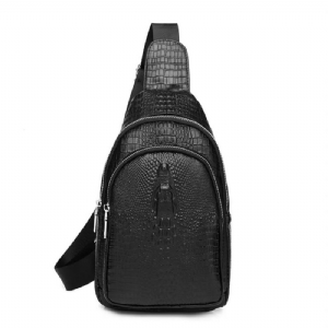 Bolsa Ombro Masculina Sofisticada Couro Urbano