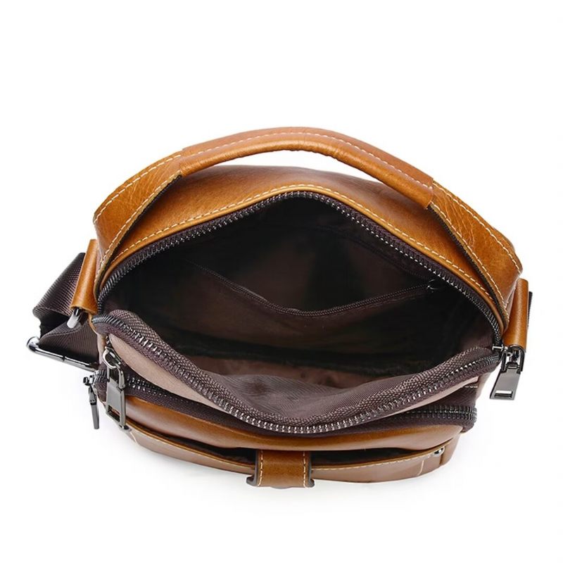 Bolsas Ombro Masculinas Majestic Journey Couro Holdall - Preto