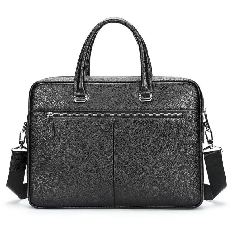 Bolsas Ombro Masculinas Pinnacle Prestige Alligator Tote - Preto