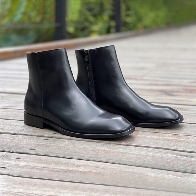 Botas Masculinas Botins Conforto - Preto