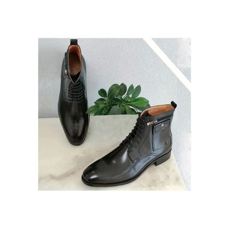 Botas Masculinas Cano Alto - Preto