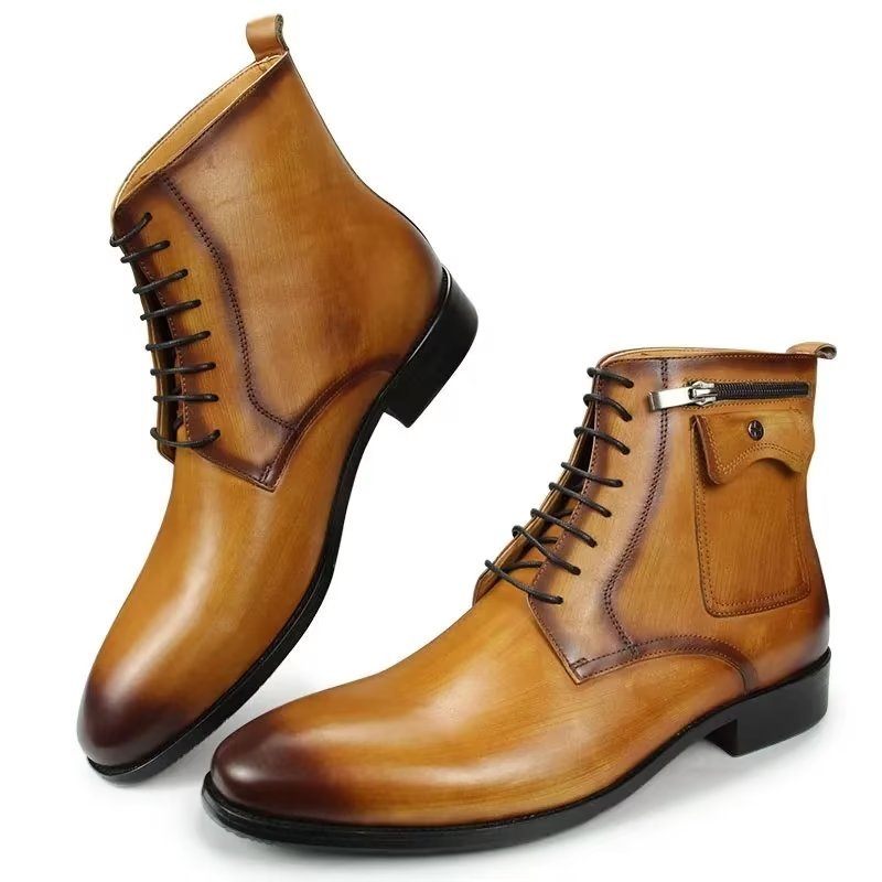 Botas Masculinas Cano Alto - Marrom