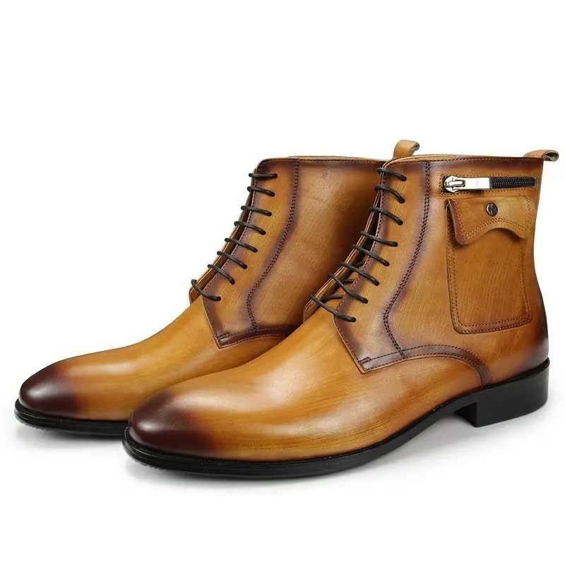 Botas Masculinas Cano Alto - Marrom