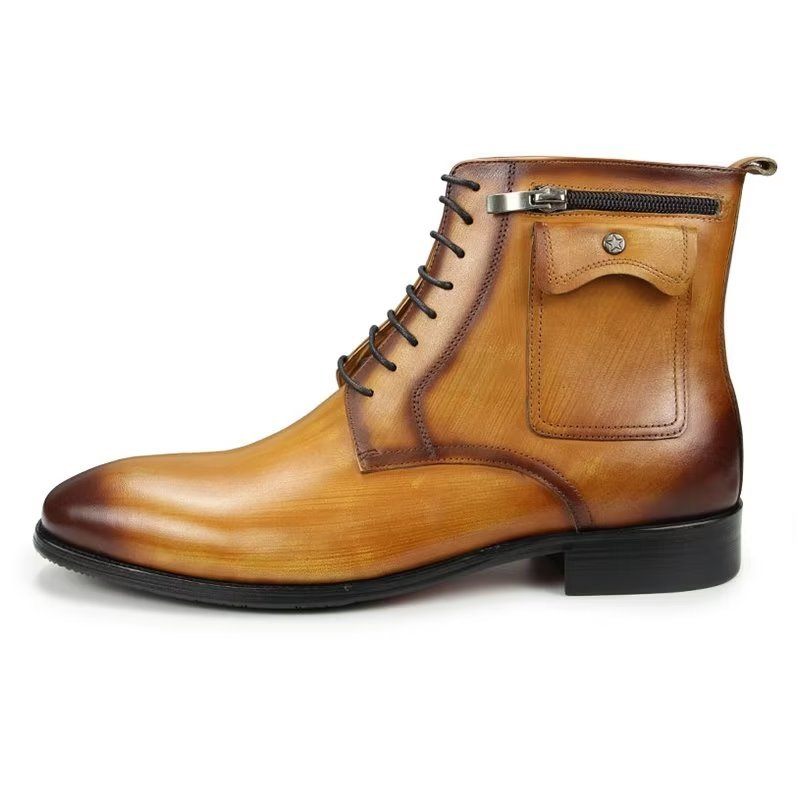 Botas Masculinas Cano Alto - Marrom