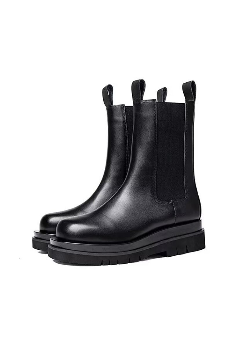 Botas Masculinas Cano Alto - Preto