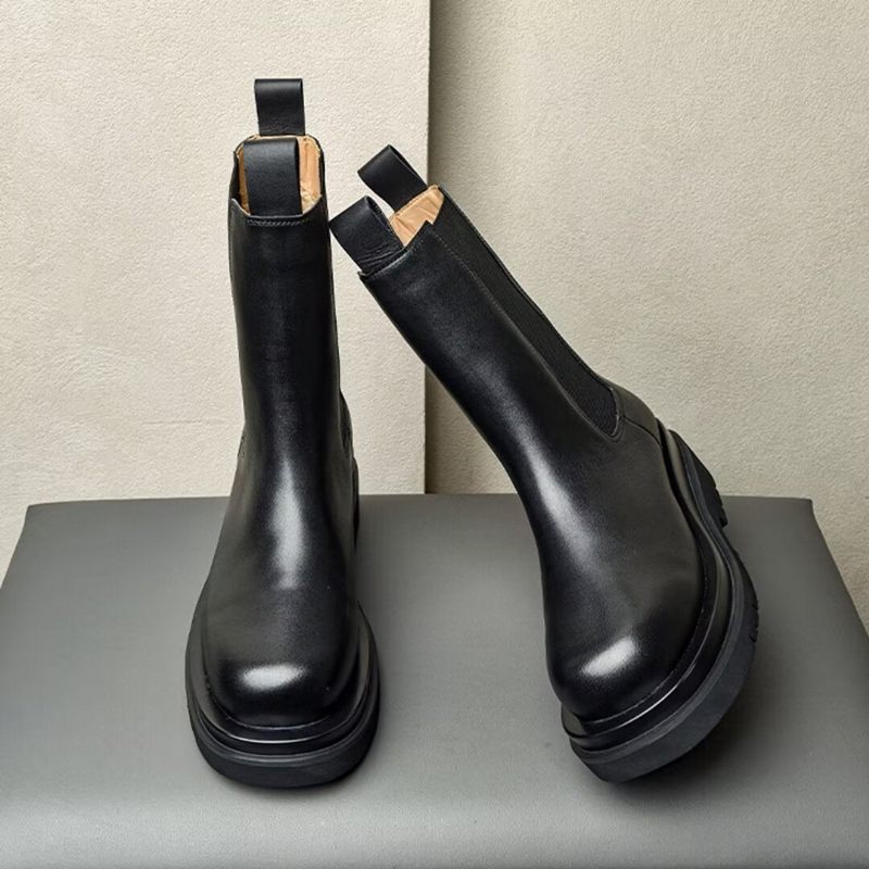 Botas Masculinas Cano Alto - Preto