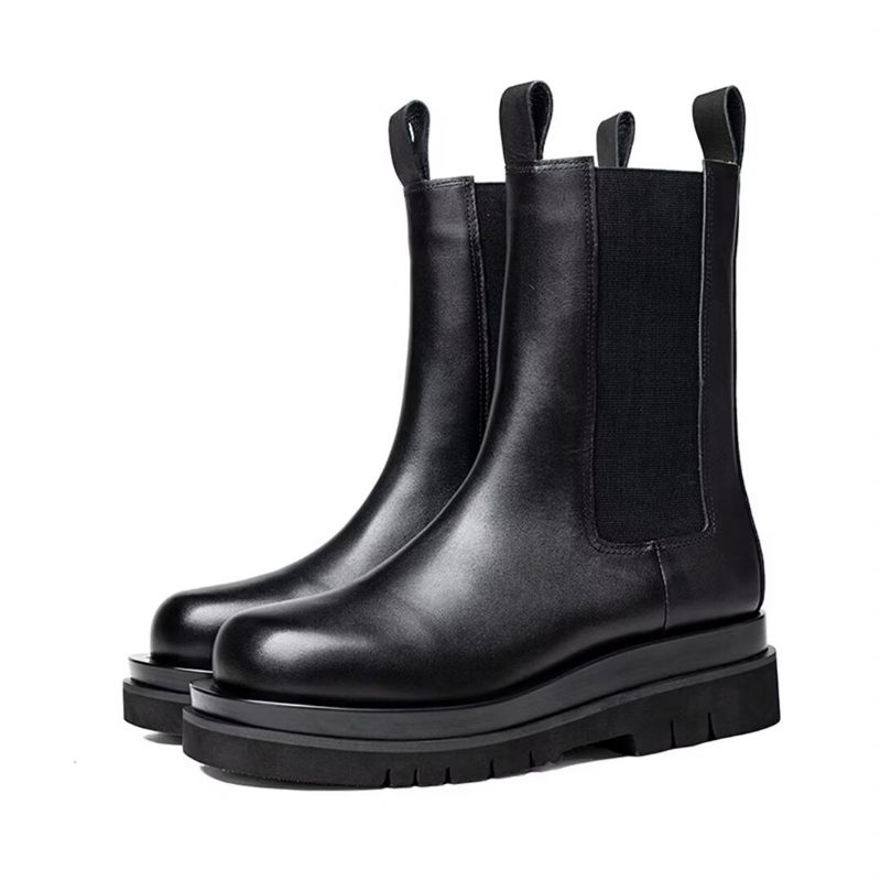 Botas Masculinas Cano Alto - Preto