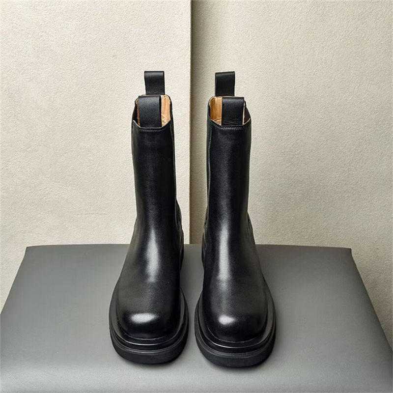 Botas Masculinas Cano Alto - Preto