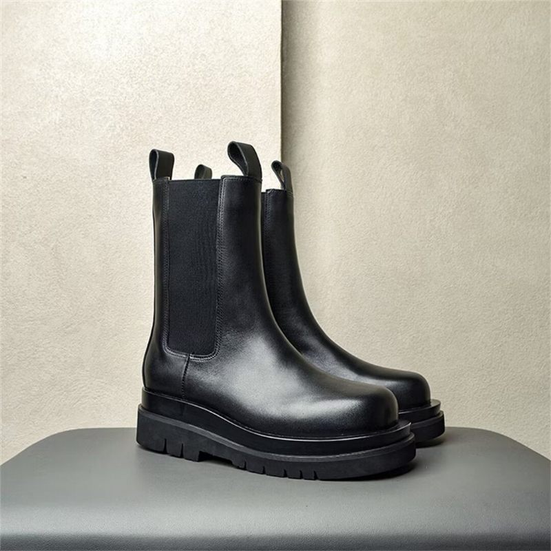 Botas Masculinas Cano Alto - Preto