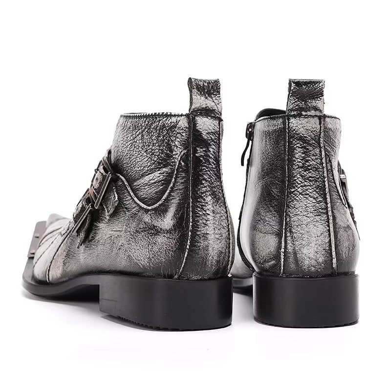 Botas Masculinas Chiques - Cinza