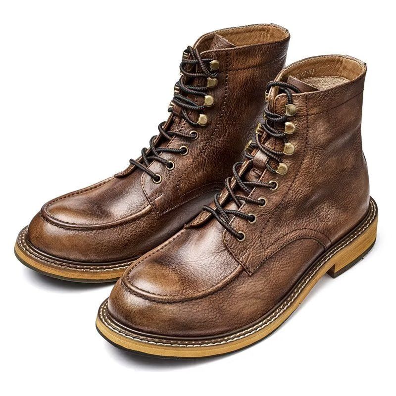 Botas Masculinas Chiques - Café