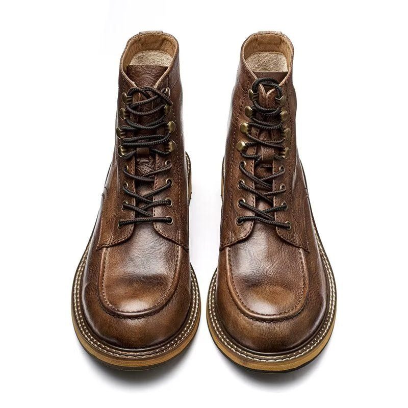 Botas Masculinas Chiques - Café