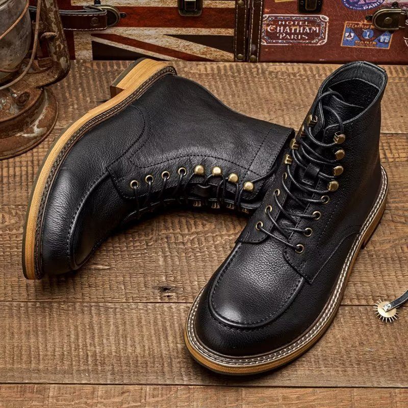 Botas Masculinas Chiques - Preto