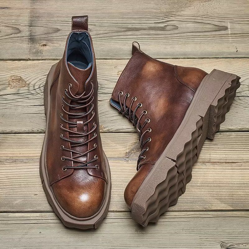 Botas Masculinas Chiques - Café