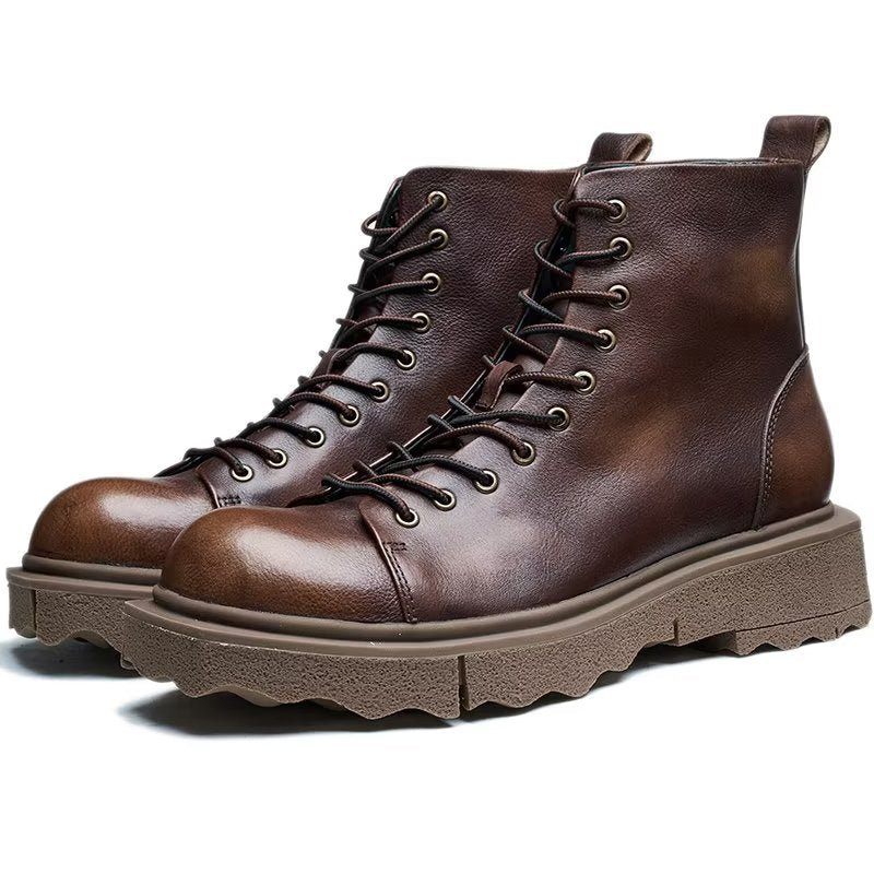 Botas Masculinas Chiques - Café