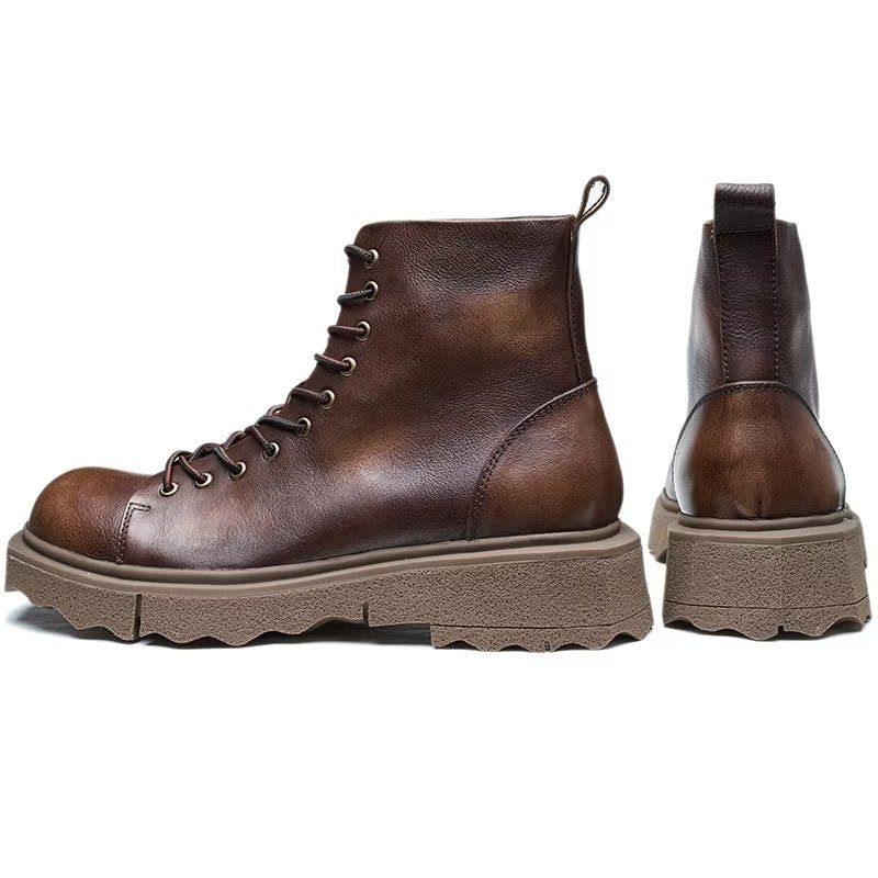 Botas Masculinas Chiques - Café