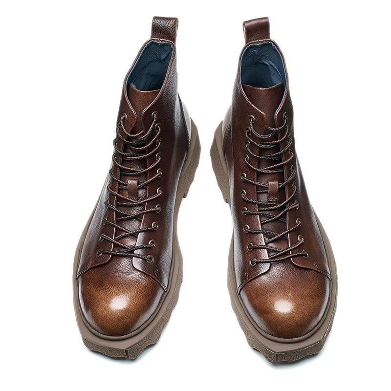 Botas Masculinas Chiques - Café