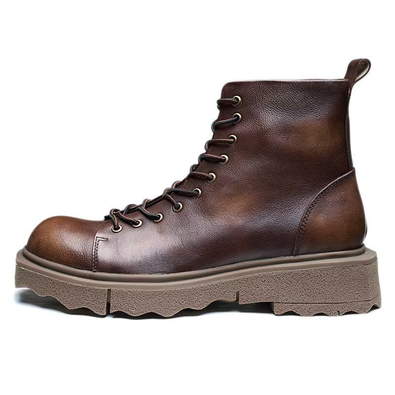 Botas Masculinas Chiques - Café