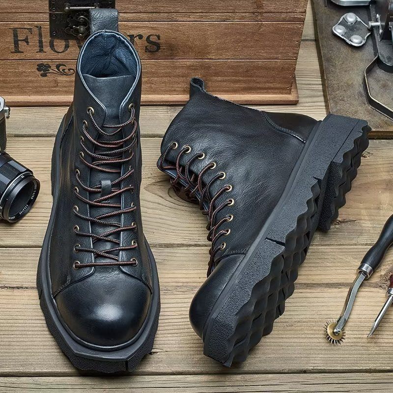 Botas Masculinas Chiques - Preto