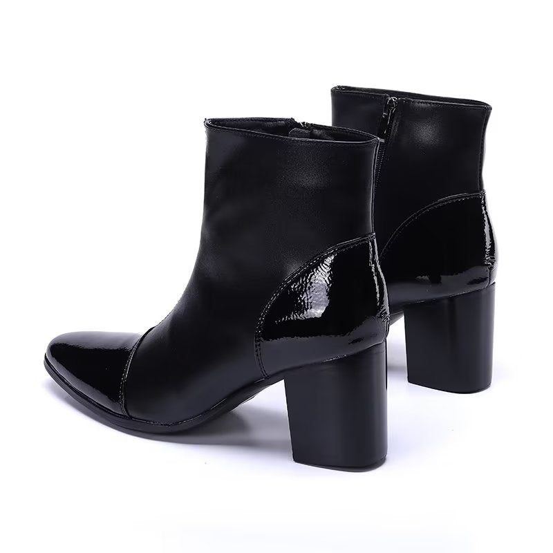 Botas Masculinas Chiques - Preto