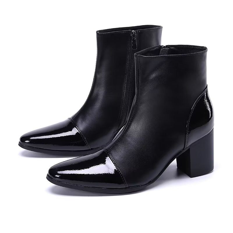 Botas Masculinas Chiques - Preto