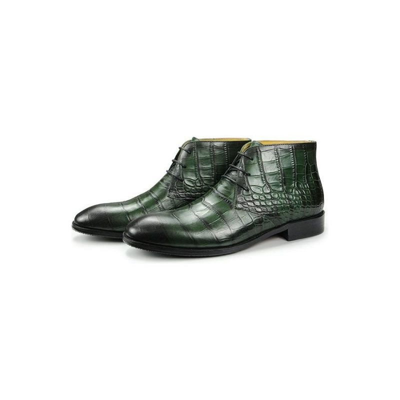 Botas Masculinas Chiques Croctex Com Bico Fino