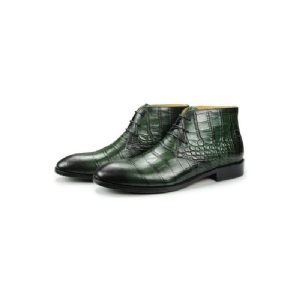 Botas Masculinas Chiques Croctex Com Bico Fino