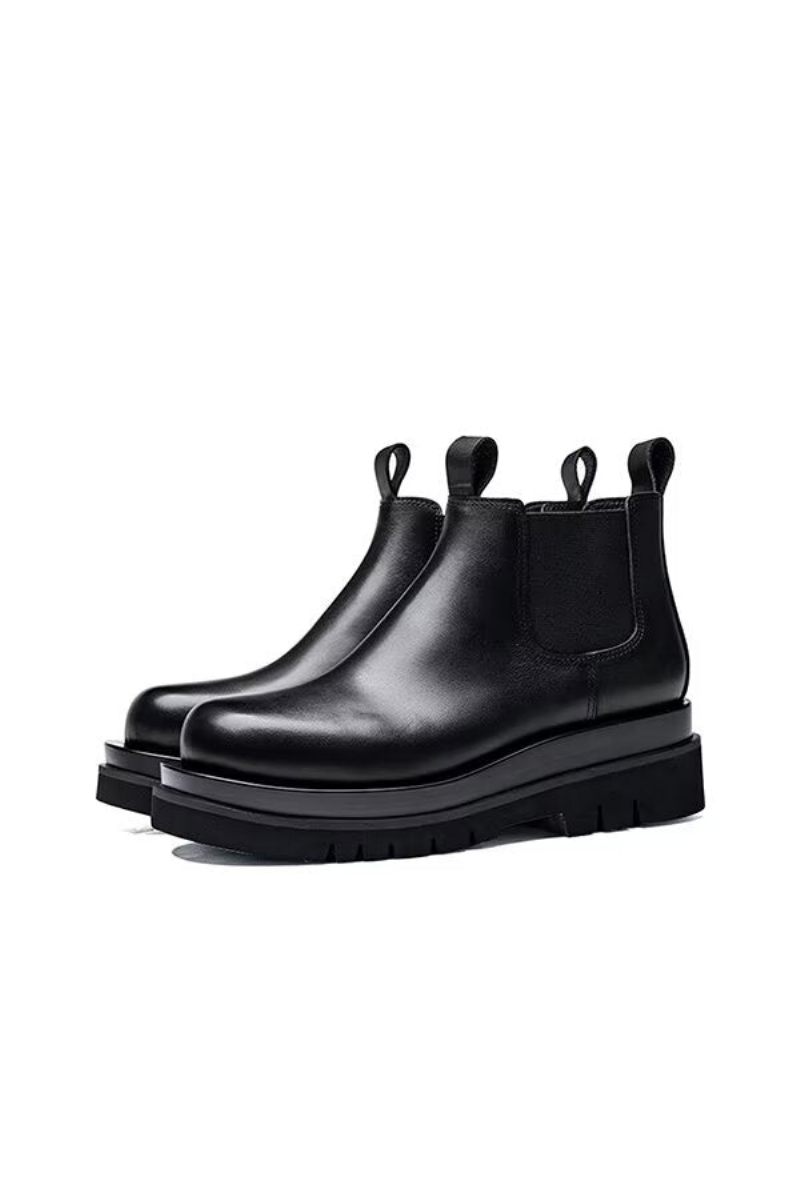 Botas Masculinas Com Forro Pelúcia - Preto